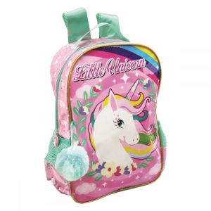 Mochila Escolar Feminina Infantil - Little Unicorn (Sortido) - Unidade