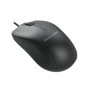 Mouse Multilaser MO308 Large Box 1200dpi USB - Preto 