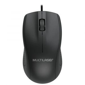 Mouse Multilaser MO308 Large Box 1200dpi USB - Preto 