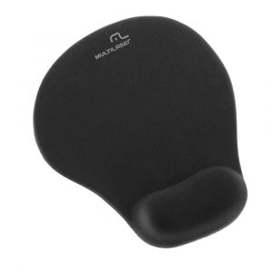 Mouse Pad Com Apoio Ergonômico Em Gel Pequeno Preto Multilaser - AC021