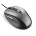 Mouse Multilaser Comfort 6 Botões USB MO242 - Cinza/Preto