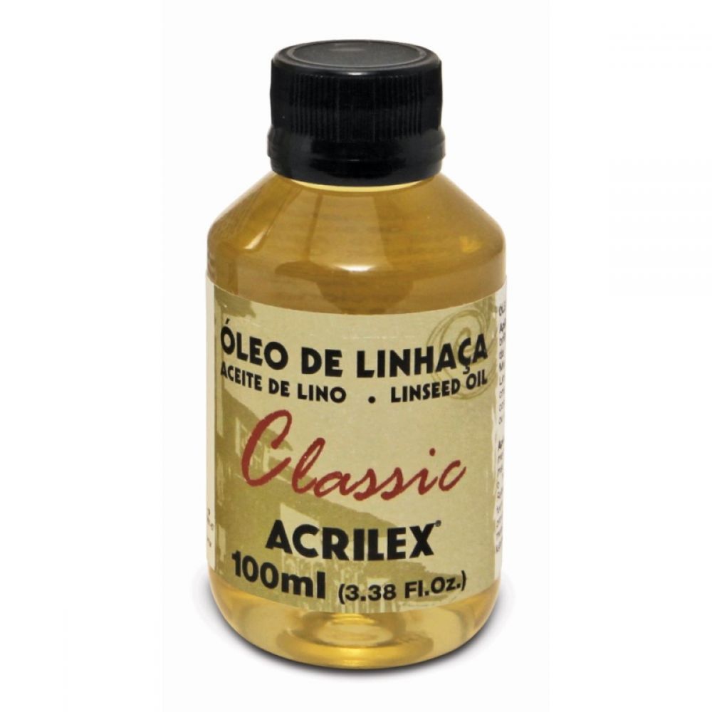 Óleo de Linhaça Acrilex 100ml