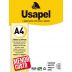 Papel Couchê Branco A4 180g/m² 50 Folhas Usapel UP25000