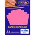 Papel Especial Colorido Plus A4 120 g/m² 20 Folhas - Pink Lumi - Off Paper