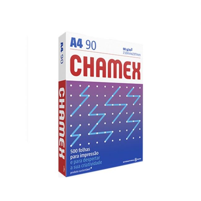 Papel Sulfite Chamex A4 90g - 500 Folhas