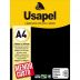 Papel Usapel Color A4 180g/m² 50fls Preto