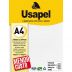 Papel Vergê Branco A4 180g/m² 50 Folhas Usapel UP25027