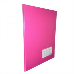 Pasta Catálogo Percalux Lombo Aberto Com Visor 10 Envelopes - Rosa