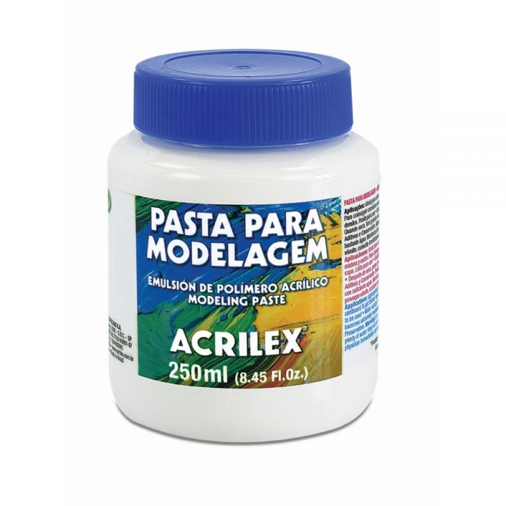 Pasta Para Modelagem Acrilex 250ml (Unidade)