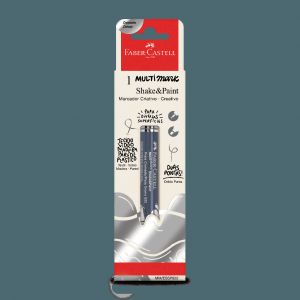 Pincel Marcador Cromado Multimark Prata Faber-Castell