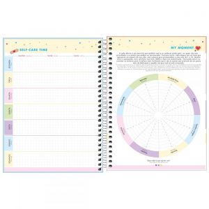 PLANNER ESPIRAL 17,7 X 24 CM HAPPY AZUL 2023