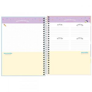 PLANNER ESPIRAL 17,7 X 24 CM HAPPY AZUL 2023