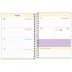 PLANNER ESPIRAL 17,7 X 24 CM HAPPY ROSA 2023