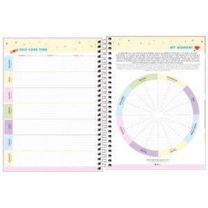 PLANNER ESPIRAL 17,7 X 24 CM HAPPY ROSA 2023