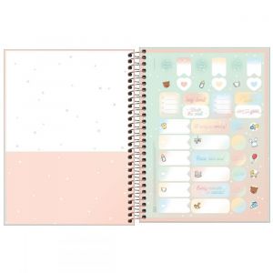 Planner Espiral 17,7 x 24 cm Mommy Permanente 