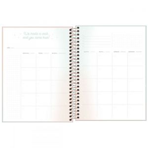 Planner Espiral 17,7 x 24 cm Mommy Permanente 