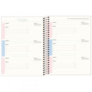 Planner Espiral 17,7 x 24 Cm Soho 90 g 2023 (Sortido)