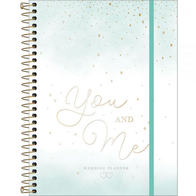 PLANNER ESPIRAL 17,7 X 24 CM WEDDING PERMANENTE