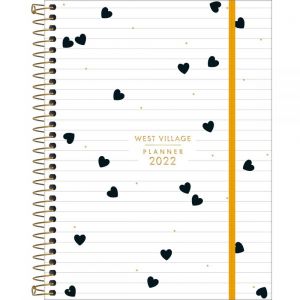 PLANNER ESPIRAL 17,7 X 24 CM WEST VILLAGE 2023 (SORTIDO)