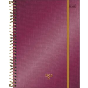  Planner Espiral West Village Metalizado Tilibra (Sortido)