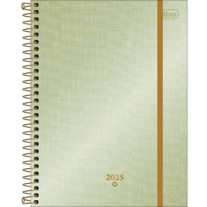  Planner Espiral West Village Metalizado Tilibra (Sortido)