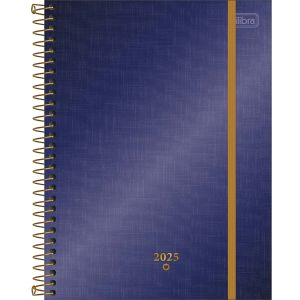  Planner Espiral West Village Metalizado Tilibra (Sortido)