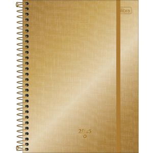  Planner Espiral West Village Metalizado Tilibra (Sortido)