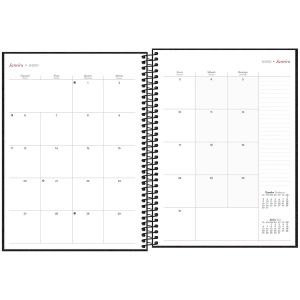 Planner Executivo Espiral Cambridge 2025 Preto Tilibra