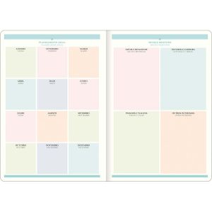 Planner Grampeado Happy 90g 2025 Tilibra (Sortido)