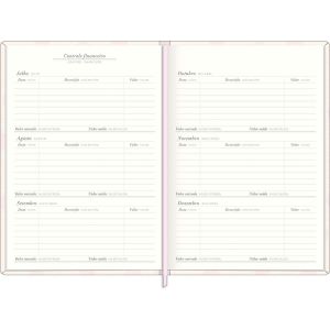 Planner Costurado 14,5 X 20,5 Cm Soho 90g 2025 Tilibra