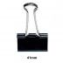 Prendedor de Papel (Binder Clip/Grampomol) - 41mm - Preto (Unidade)