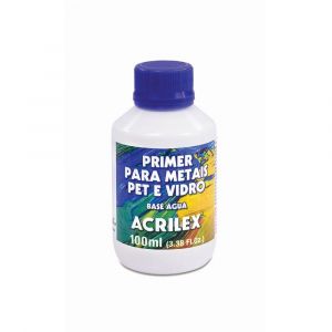 Primer Para Metais, PET e Vidro Acrilex 100ml (Unidade)