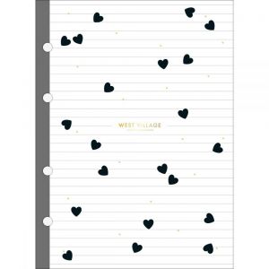 Refil Tiliflex para Caderno Argolado Cartonado Colegial West Village 80 Folhas