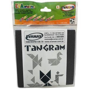 Tangram EVA 7 Peças Evamax (Sortido)