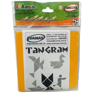 Tangram EVA 7 Peças Evamax (Sortido)