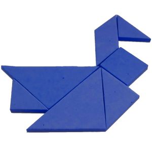 Tangram EVA 7 Peças Evamax (Sortido)