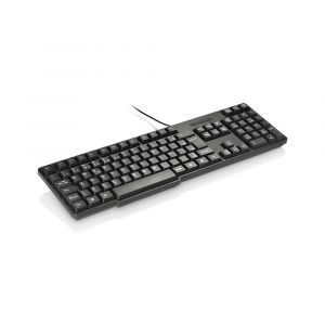 Teclado USB Resistente à Água Teclas Silenciosas - Multilaser TC204 - Preto