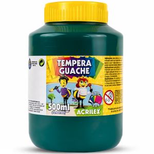 Tempera Guache 500ml Verde Bandeira Acrilex