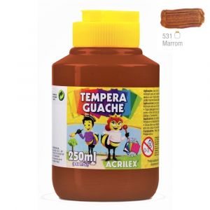 Tempera Guache Acrilex 250 ml (Unidade)