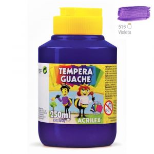 Tempera Guache Acrilex 250 ml (Unidade)