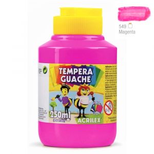 Tempera Guache Acrilex 250 ml (Unidade)