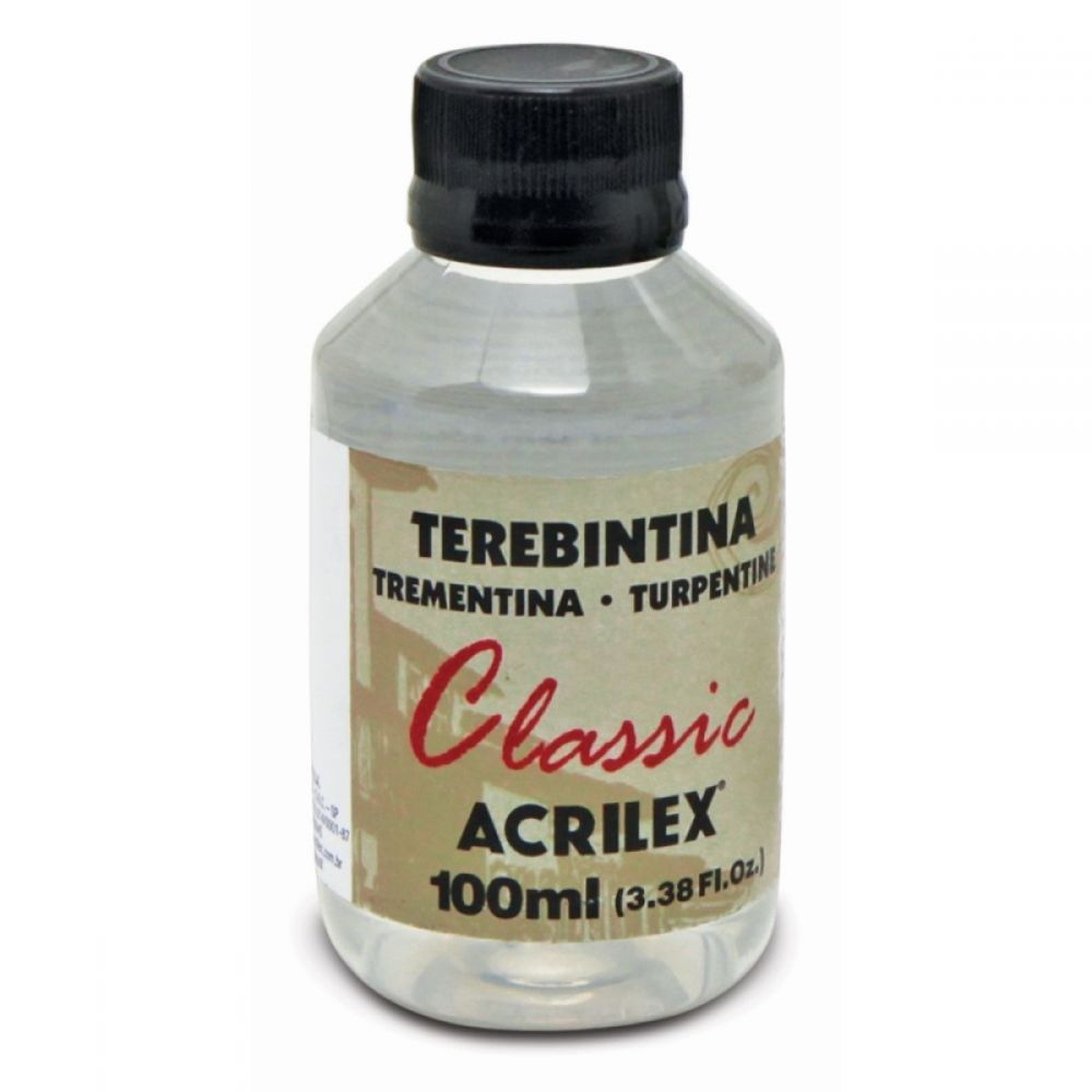 Terebintina Classic Acrilex 100ml (Unidade)