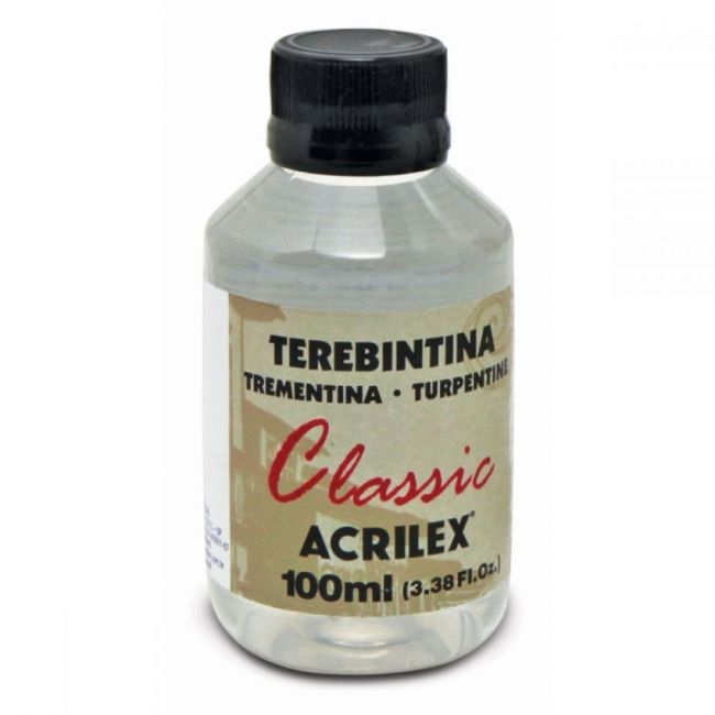 Terebintina Classic Acrilex 100ml (Unidade)