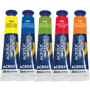 Tinta Acrílica Acrilex Acrylic Colors 20ml (Unidade)