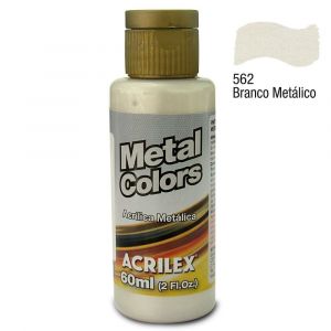 Tinta Acrílica Metal Colors 60ml (Unidade)