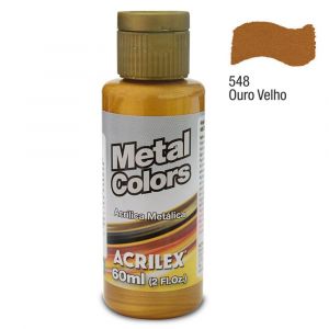 Tinta Acrílica Metal Colors 60ml (Unidade)