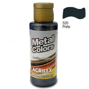 Tinta Acrílica Metal Colors 60ml (Unidade)