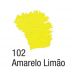 Tinta Acrílica Neon Acrilex 60ml - Amarelo Limão 102