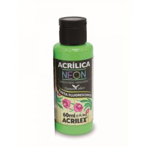 Tinta Acrílica Neon Acrilex 60ml - Verde 101