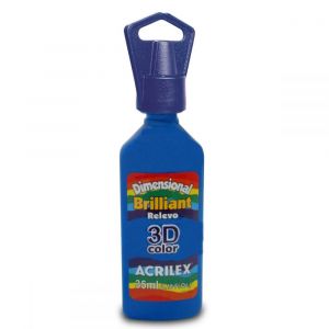 Tinta Dimensional Relevo 3D Brilliant 35 ml (Unidade)